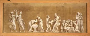 Tempera On Canvas Collection: Market of Love, ca 1806