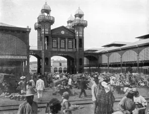 The market place, Port-au-Prince, Haiti, 1926