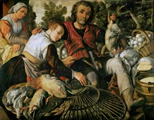 At The Market Collection: Market scene