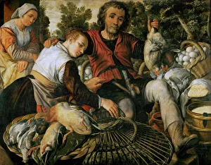 At The Market Collection: Market scene