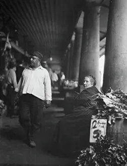 Market scene, New Orleans, between 1920 and 1926. Creator: Arnold Genthe