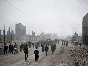 William A Prints: Market Street toward ferry, San Francisco, Calif. (1906?). Creator: Unknown