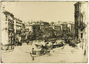 The Market, Venice, 1908. Creator: Donald Shaw MacLaughlan