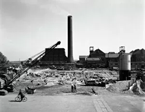 Industrial Collection: Markham Main Colliery, Armthorpe, near Doncaster, South Yorkshire, 1961