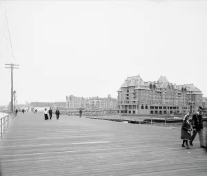 Seafront Prints: Marlborough House, Atlantic City, N.J. between 1895 and 1910. Creator: Unknown