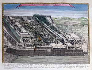 Yvelines Gallery: The Marly Machine, 18th century