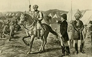 The Iron Duke Prints: Marquess Wellesley and the Nizam, (1902). Creator: Unknown