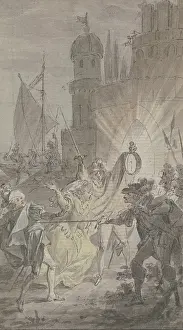 Marquis Ferdinand Mazzini stabs Count Hippolitus de Vereza, his daughter Julie's lover