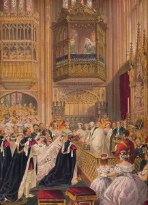 William Howard Collection: The Marriage, 1863. Artist: Robert Dudley