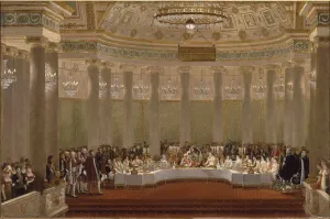 The marriage banquet of Napoleon I and Marie-Louise of Austria April 2, 1810, 1812 The marriage banquet of Napoleon I and Marie-Louise of Austria April 2, 1810, 1812