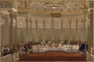 Marie Louise Prints: The marriage banquet of Napoleon I and Marie-Louise of Austria April 2, 1810