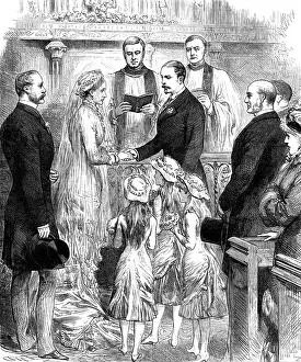 Parson Prints: Marriage of Baroness Burdett-Coutts and Mr