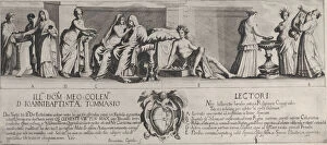 Bernardino Collection: A Marriage Ceremony, after an antique painting in the possession of the Aldobrandini, 1