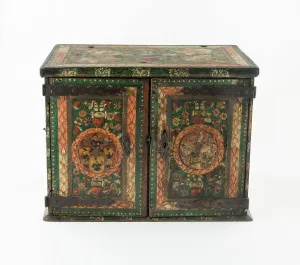 Armorial Crest Prints: Marriage Chest, Germany, Early to mid 18th century. Creator: Unknown