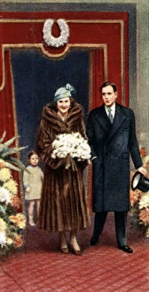 George Edward Alexander Gallery: The marriage of the Duke and Duchess of Kent, November 1934, (c1935)