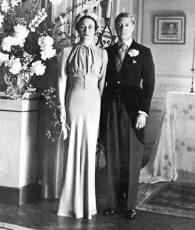 Duke Collection: The marriage of the Duke of Windsor and Wallis Simpson, 1937