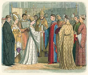 Catherine Of Prints: Marriage of Henry V. and Katherine of France