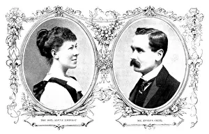 Lord Prints: The Marriage of the Hon. Alicia Amherst and Mr. Evelyn Cecil, 1898. Creator: Elliott & Fry