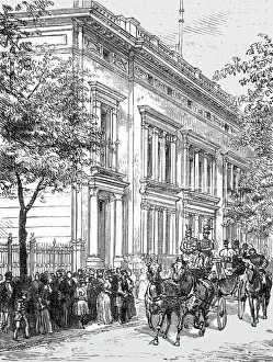 Berlin Germany Prints: The Marriage of HRH Princess Louise of Schleswig-Holstein and HH Prince Aribert of Anhalt