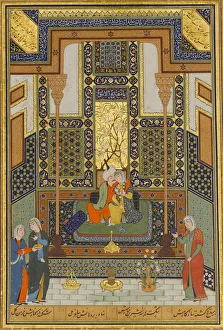 Turbans Prints: Marriage of Khusrau and Shirin