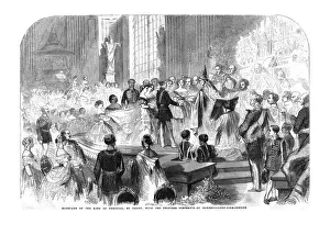 Marriage of the King of Portugal, by Proxy, with the Princess Stephanie, 1858