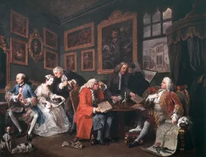 Marriage a la Mode: 1, The Marriage Contract, 1743. Artist: William Hogarth