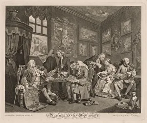 William Hogarth British Prints: Marriage a la Mode, 1745. Creator: William Hogarth (British, 1697-1764)