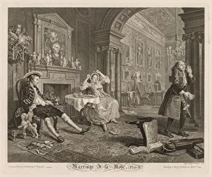 William Hogarth British Prints: Marriage a la Mode: Plate II, 1745. Creator: William Hogarth (British, 1697-1764)