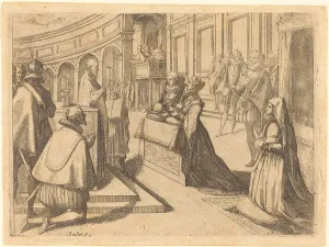 Marriage of Margaret of Austria and Philip III, 1612. Creator: Jacques Callot