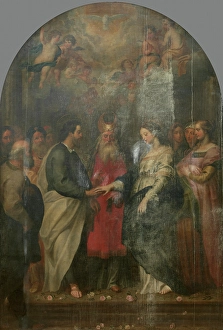 Bridal Prints: Marriage of Mary. Creator: Gerard Seghers