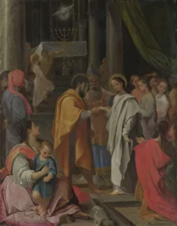 The Marriage of Mary and Joseph, ca 1590. Artist: Carracci, Lodovico (1555-1619)