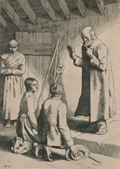 Marriage of Mercy and Matthew, c1916. Artist: William Strang