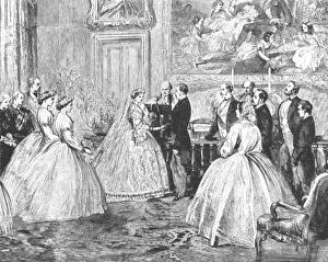 Bride Collection: The Marriage of Princess Alice with Prince Louis of Hesse...1862, (1901). Creator: Unknown