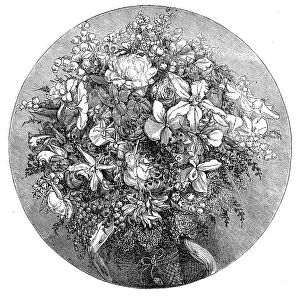 Dss Of Argyll Prints: Marriage of Princess Louise: the Queen's Bouquet, 1871. Creator: Unknown