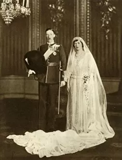 Viscount Collection: The marriage of Princess Mary and Viscount Lascelles, 28 February 1922, (1935). Creator: Unknown