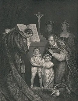 Shrewsbury Collection: The Marriage of Richard Duke of York. (Brother to Edward V.), 1478, (1821), (mid 19th century)