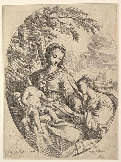 Saint Catherine Gallery: The Marriage of St. Catherine. Creator: Carlo Maratti