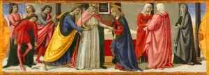 Rabbi Prints: The Marriage of the Virgin, ca. 1479. Creator: Davide Ghirlandaio