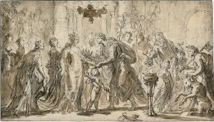 Palmyra Prints: The Marriage of Zenobia and Odenatus, n.d. Creator: Justus van Egmont