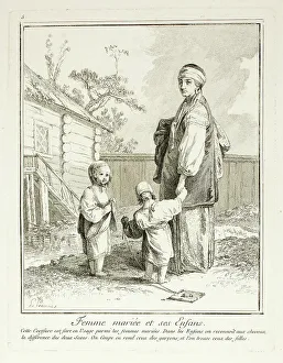 Northern Prints: Married Woman and her Children