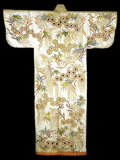 Japanese Era Prints: Married Woman's Robe (Kosode)