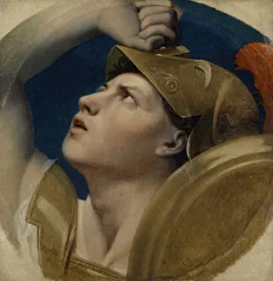 War God Prints: Mars, 1864. Creator: Ingres, Jean Auguste Dominique (1780-1867)