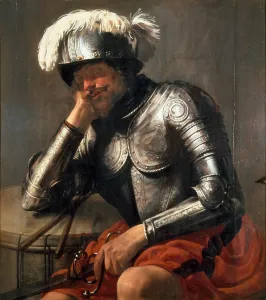 War God Prints: Mars Asleep, 1629. Artist: Terbrugghen, Hendrick Jansz (1588-1629)