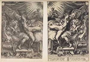 Mars and Venus, 1543. Creator: Enea Vico