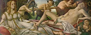 Blonde Prints: Mars and Venus, c1485, (1911). Artist: Sandro Botticelli