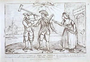 Pensioner Prints: Mars and Venus... Chelsea, Kensington, London, 1784. Artist: Samuel Collings