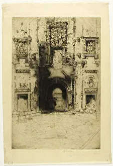 Dy Cameron Prints: Mar's Work, Stirling. No. 2, 1907. Creator: David Young Cameron