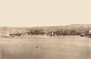 Baldus Prints: Marseille, ca. 1861. Creator: Edouard Baldus