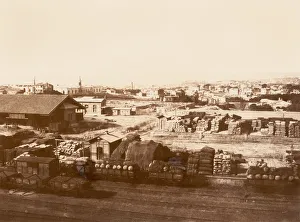 Baldus Prints: Marseille, late 1850s (?). Creator: Edouard Baldus