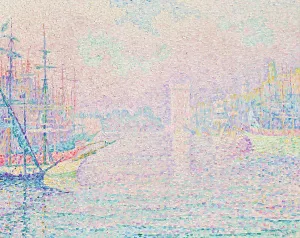 Shore Prints: Marseille. The old port, 1906. Creator: Signac, Paul (1863-1935)